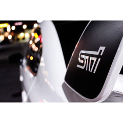 Sticker Fab Wing End Overlays for STI with OEM Wing - 2015-2026 WRX* / STI