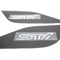 Sticker Fab Wing End Overlays for STI with OEM Wing - 2015-2026 WRX* / STI