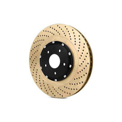StopTech Aero-Rotors Drilled Rear Pair Zinc Coated 380x30mm Nissan GT-R 2009-2019 | 81.658.9942