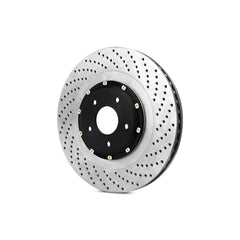 StopTech Aero-Rotors Rear Pair Drilled 380x30mm Nissan GT-R 2009-2019 | 81.658.9922