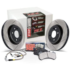 StopTech Sport Axle Pack Slotted Front Brake Kit Scion FR-S / Subaru BRZ 2013-2020 | 977.44016F