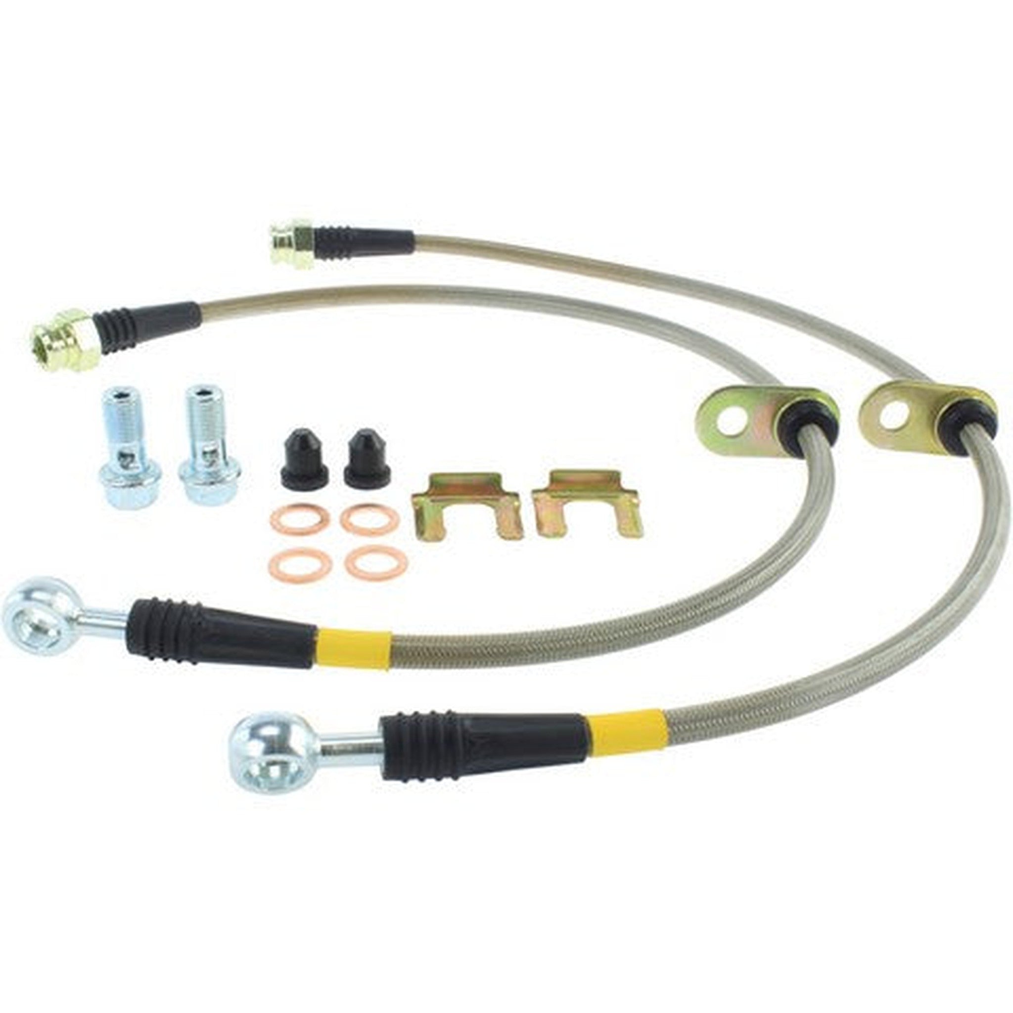 StopTech Sport Axle Pack Slotted Front/Rear Brake Kit Subaru WRX 2011-2014 | 977.47021