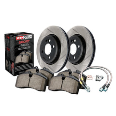 StopTech Sport Axle Pack Slotted Rear Brake Kit Subaru Legacy GT 2005-2009 | 977.47010R