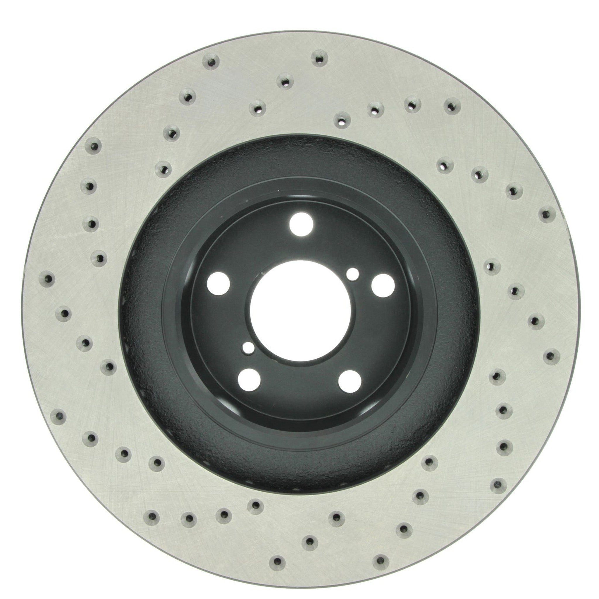StopTech Sport Drilled Brake Rotor Front Right Nissan 370z 2009-2020 / Infiniti G37 2008-2013 | 128.42100R