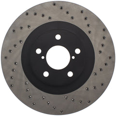 StopTech Sport Drilled Rear Right Rotor Subaru WRX 2006-2007 | 128.47025R