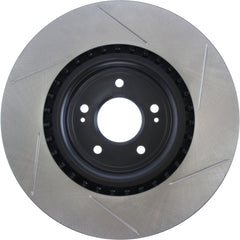 StopTech Sport Slotted Brake Rotor Front Left Mitsubishi EVO X 2008-2015 | 126.46076SL