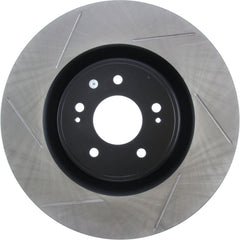 StopTech Sport Slotted Brake Rotor Front Left Mitsubishi EVO X 2008-2015 | 126.46076SL