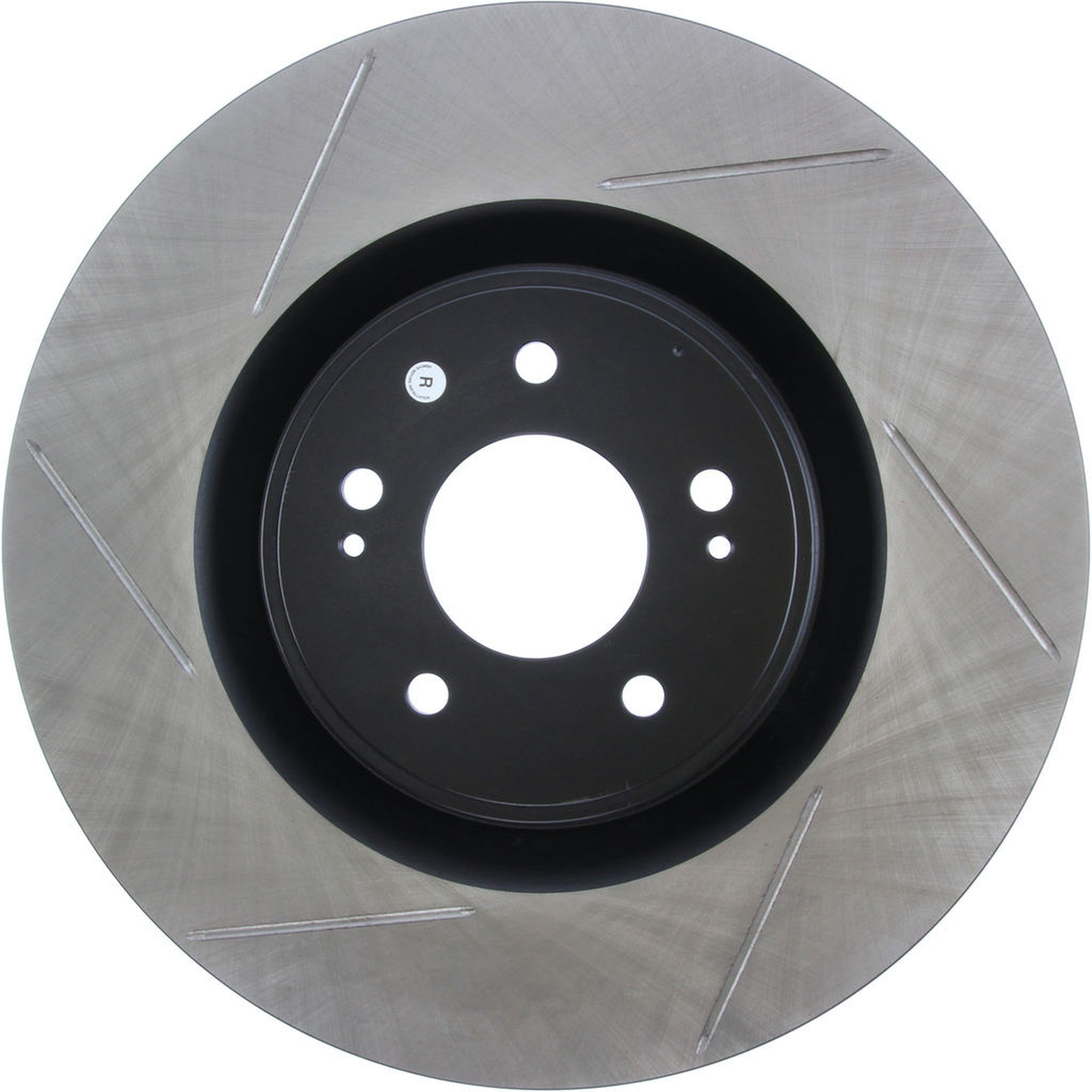 StopTech Sport Slotted Brake Rotor Front Right Mitsubishi EVO X 2008-2015 | 126.46076SR