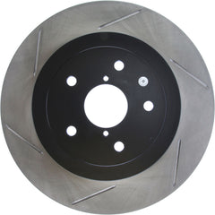 StopTech Sport Slotted Brake Rotor Rear Right Subaru STI 2005-2007 | 126.47023SR