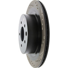 StopTech Sport Slotted + Drilled Brake Rotor Rear Left 350Z / 370z / G35 / G37 2005-2020 | 127.42088L