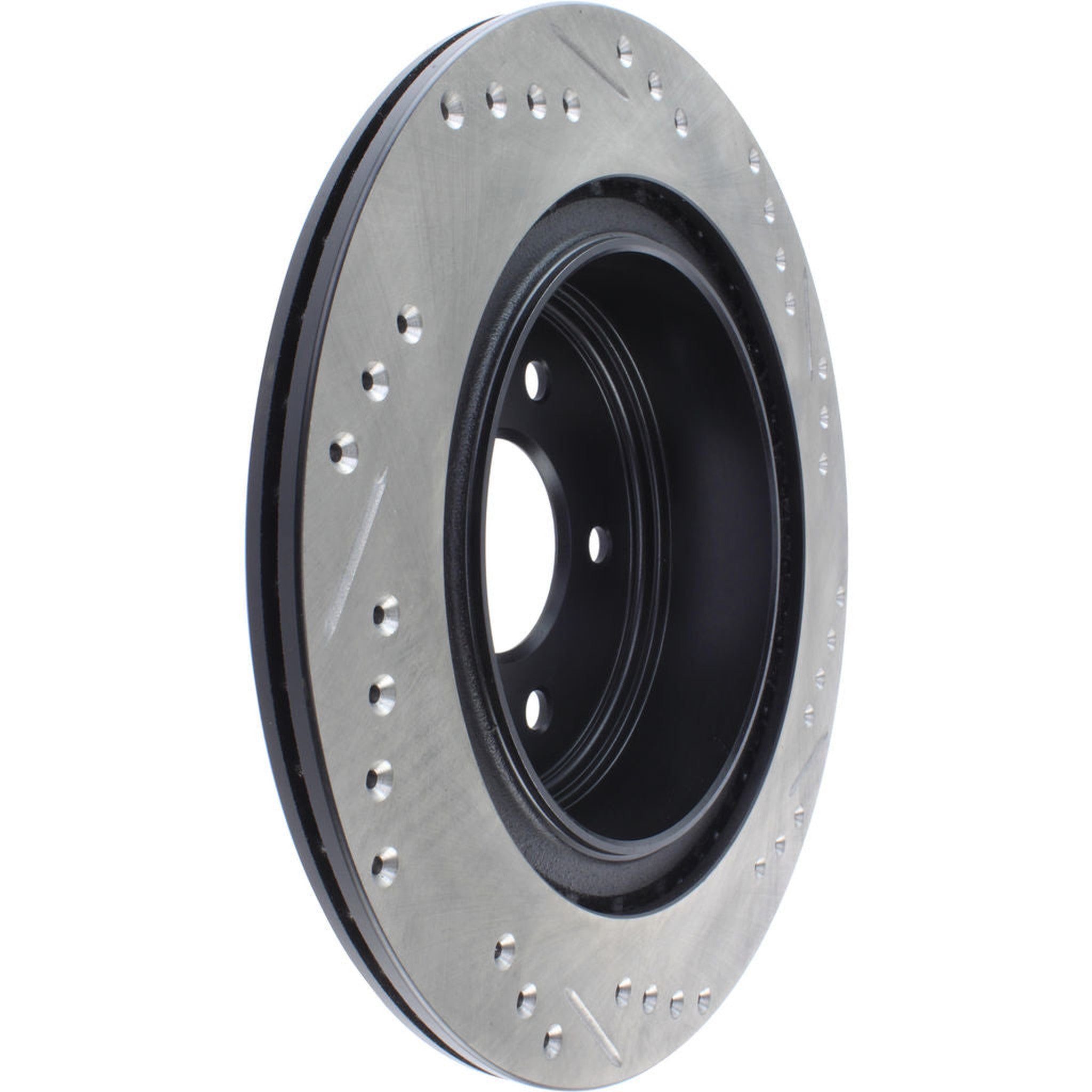 StopTech Sport Slotted + Drilled Brake Rotor Rear Right 350Z / 370z / G35/ G37 2005-2020 | 127.42088R