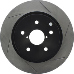 StopTech Sport Slotted Rotor Rear Left Subaru WRX 2016-2021 with EyeSight | 126.47037SL