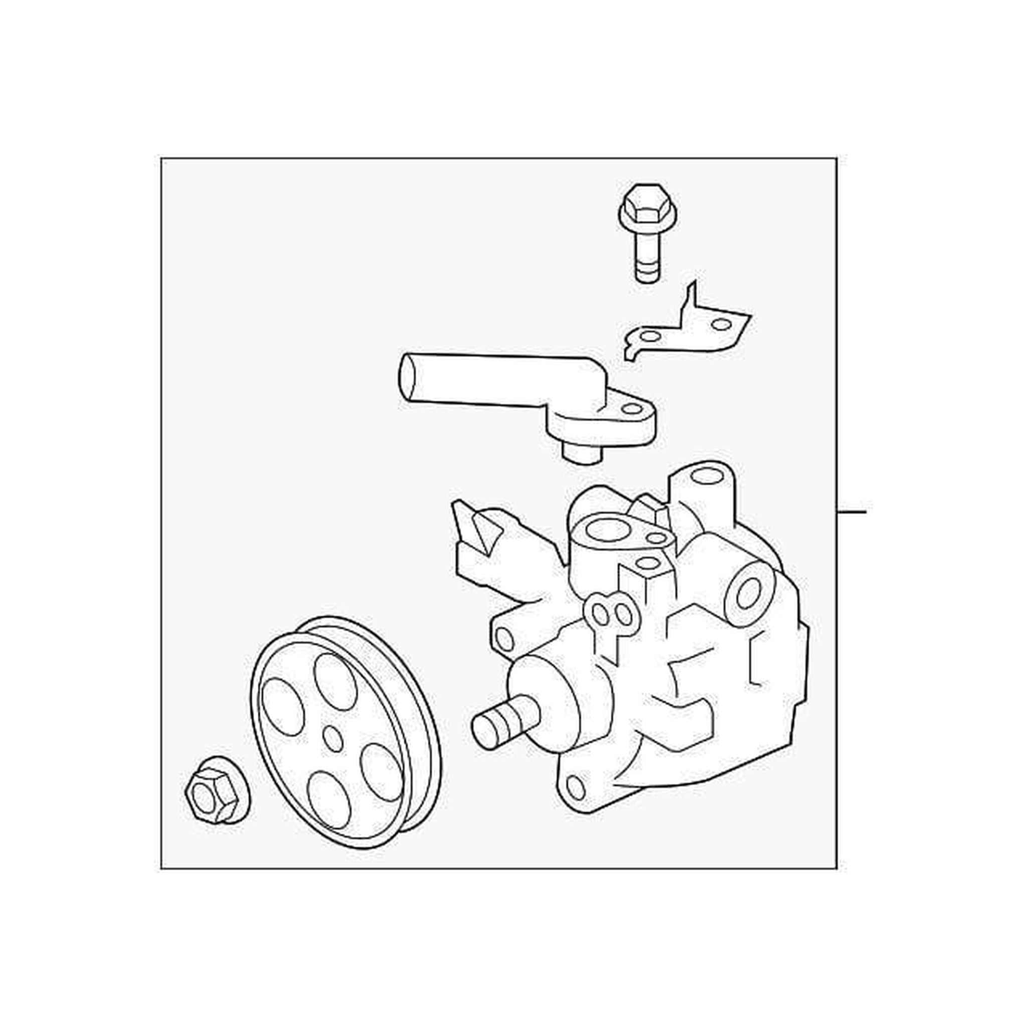 Subaru OEM Power Steering Pump Subaru WRX 2011-2017 / STI 2008-2021