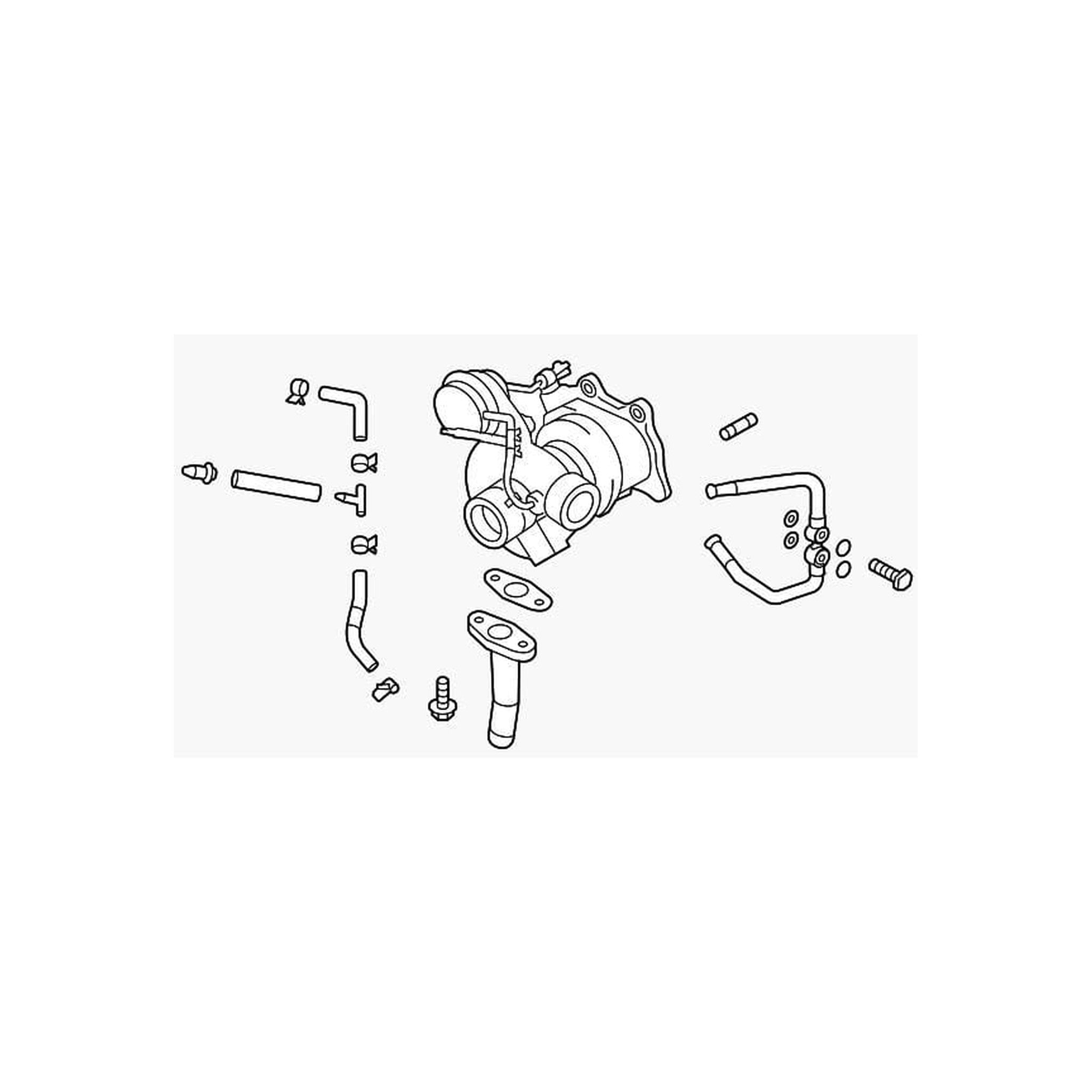 Subaru OEM Remanufactured Turbo Charger Subaru Forester XT 04-05 / Baja Turbo 04-06