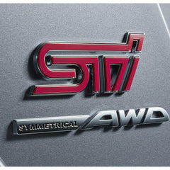 Subaru OEM STI Rear Trunk Emblem Subaru STI 2019-2021 / WRX 2019-2021 | 93079VA270