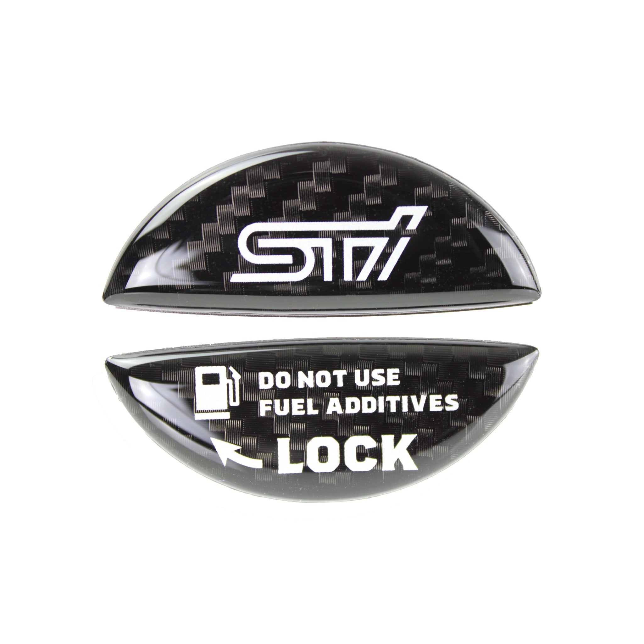 Subaru STI Premium Fuel Cap Ornament Carbon Look | STSG21100610