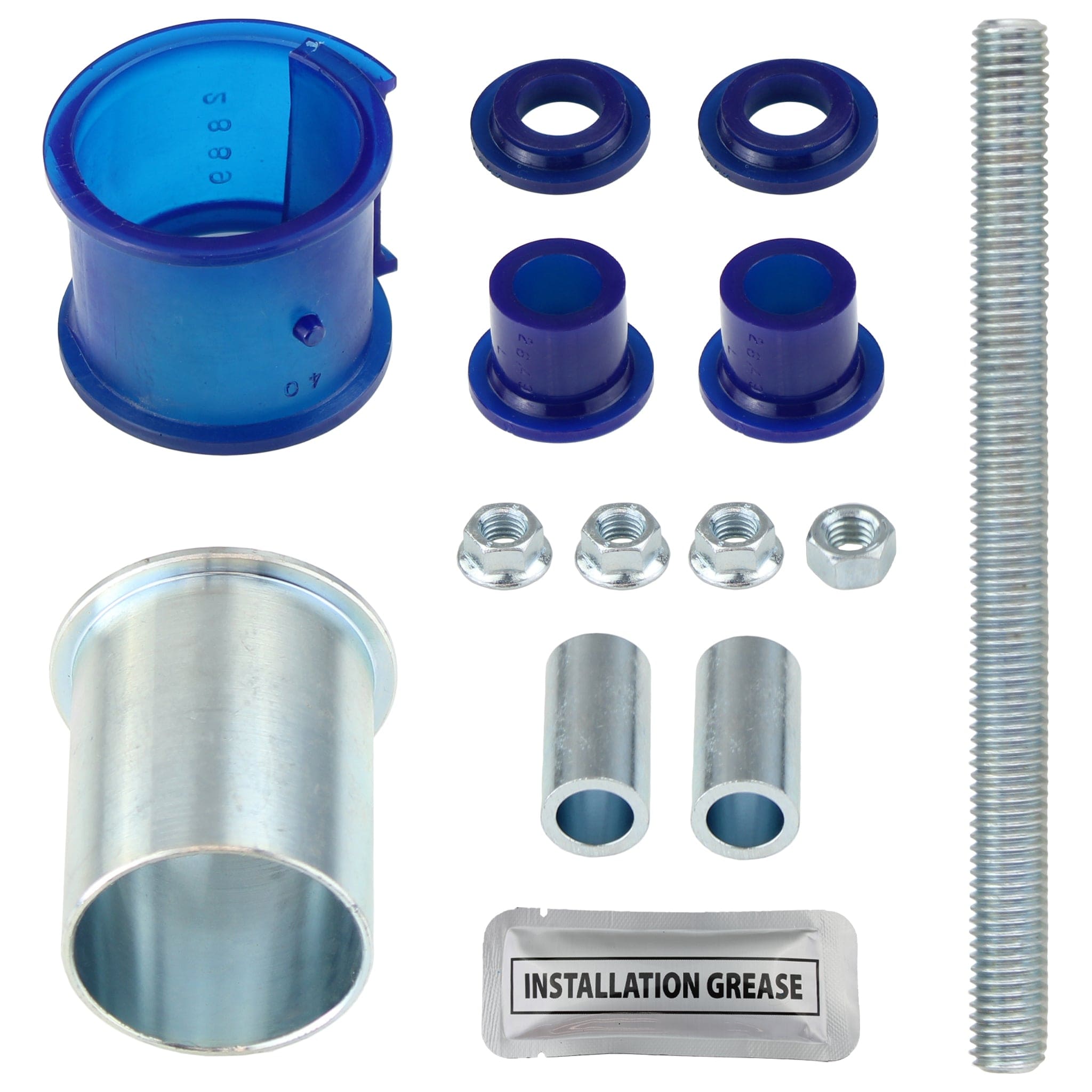 Super Pro Steering Rack Bushing Kit Passenger Side Subaru WRX 2008-2014 / STI 2008-2021 / Forester 2008-2013 / Legacy 2005-2009