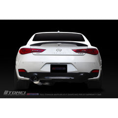 Tomei Expreme Ti Cat Back Exhaust Infiniti Q60 2017-2022 | TB6090-NS21B