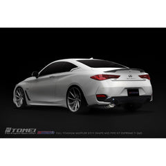 Tomei Expreme Ti Cat Back Exhaust Infiniti Q60 2017-2022 | TB6090-NS21B