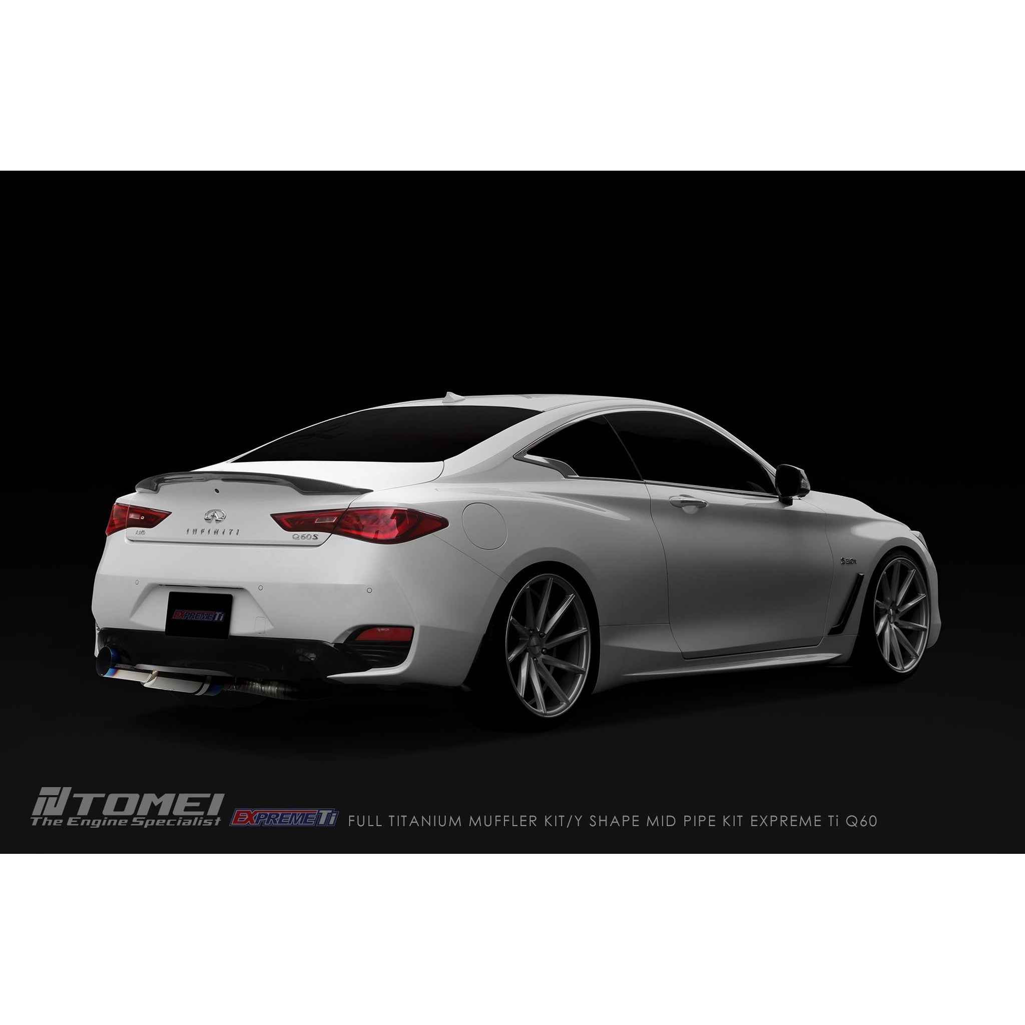 Tomei Expreme Ti Cat Back Exhaust Infiniti Q60 2017-2022 | TB6090-NS21B