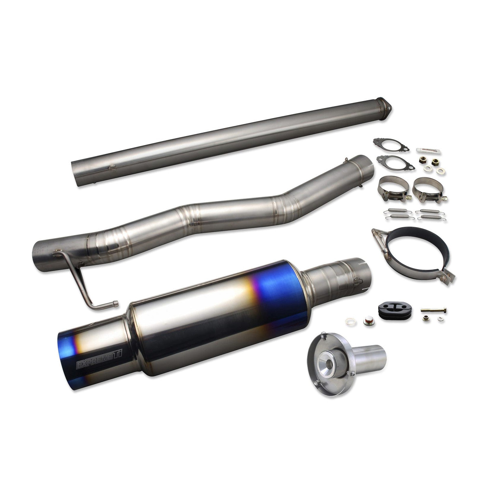 Tomei Expreme Titanium Catback Exhaust Evo 8 or 9 with JDM bumper 2003-2006 | TB6090-MT01A