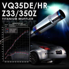 Tomei Nissan 350Z 2003-2009 Expreme Ti Titanium Catback Exhaust | TB6090-NS04A