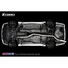 Tomei Titanium Cat Back Exhaust Toyota Cresta / Chaser 1JZ-GTE | TB6090-TY04A