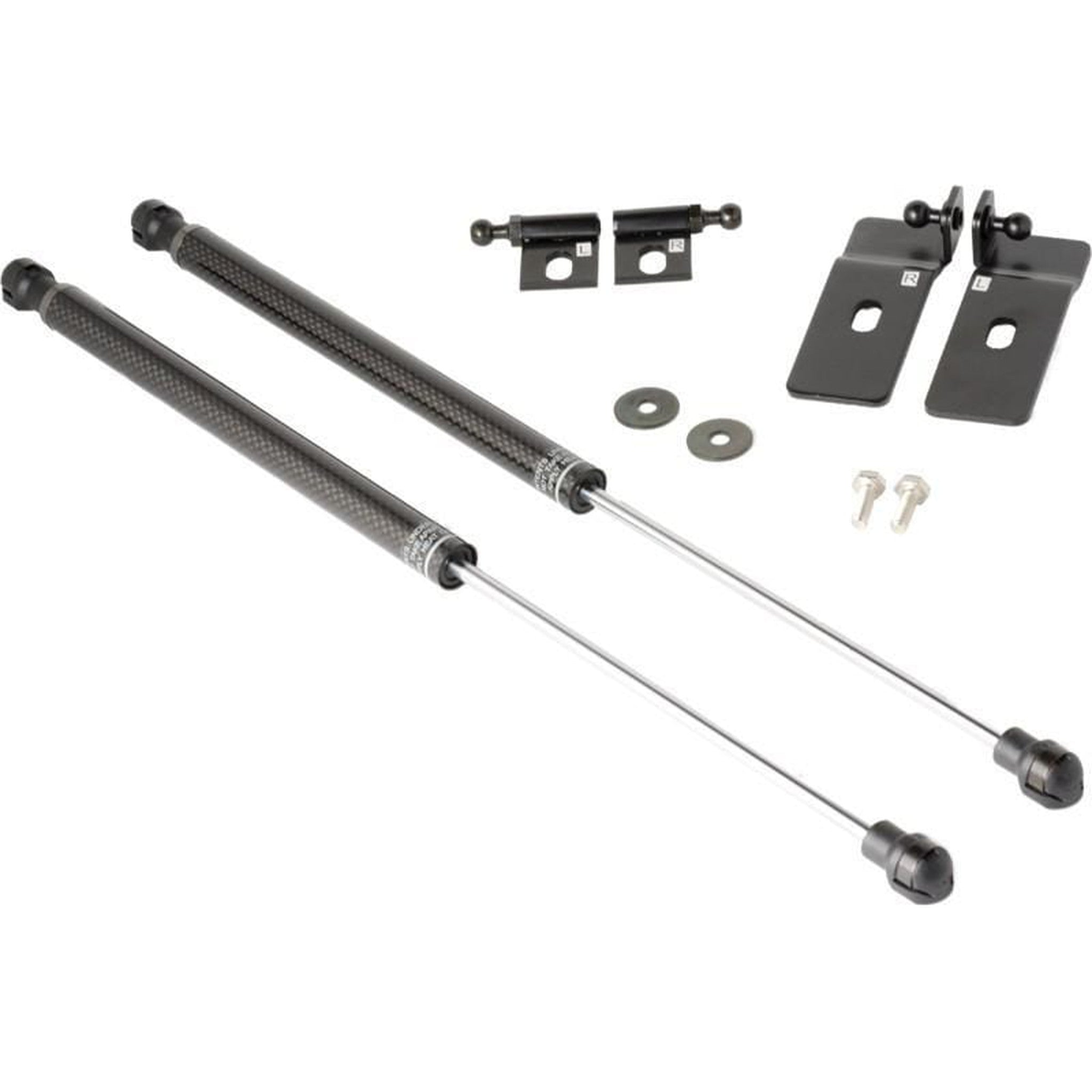 Tomioka Racing Carbon Fiber Hood Dampers Mitsubishi EVO X