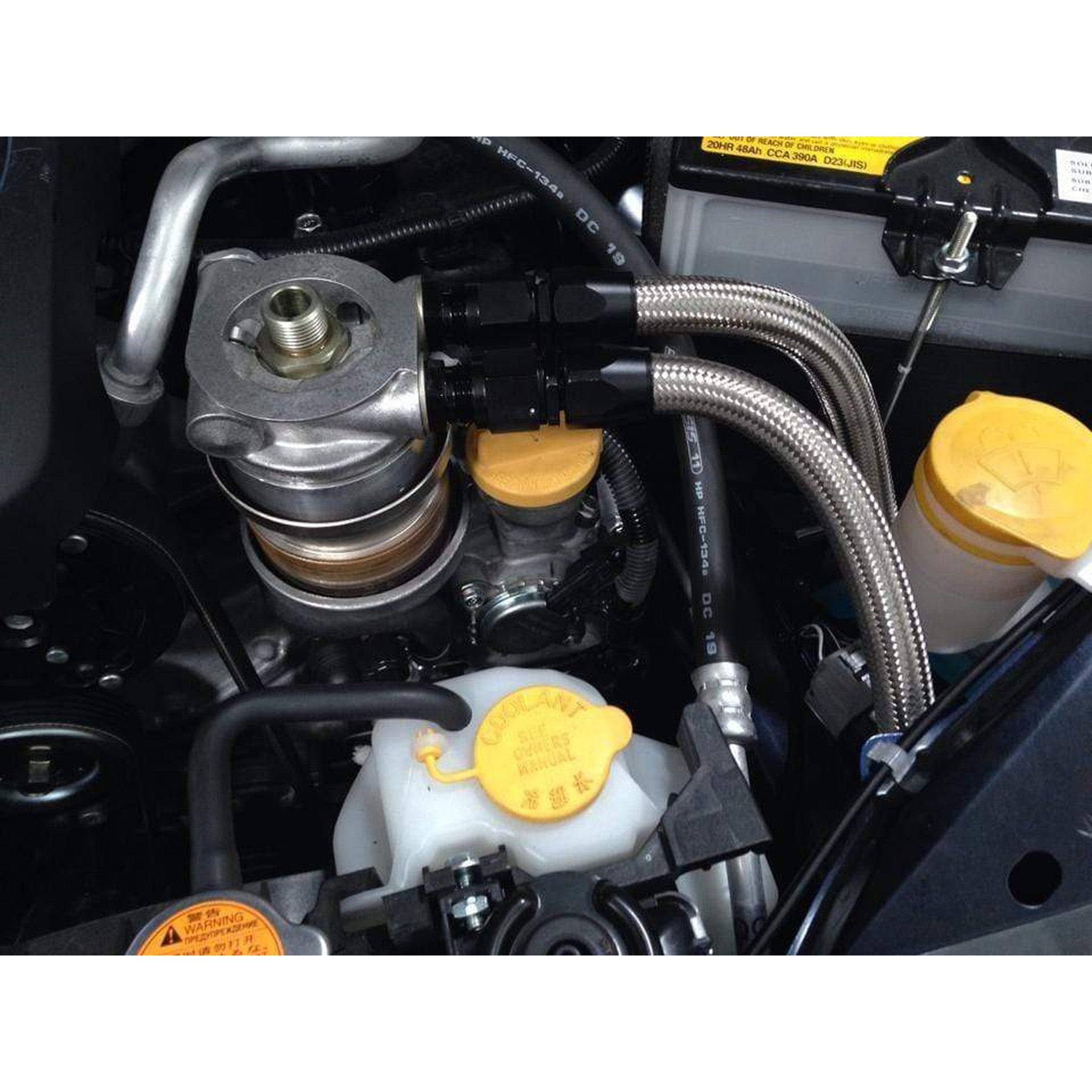 Tomioka Temperature Controlled Oil Cooler Kit Subaru WRX 2015-2021