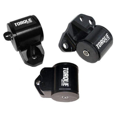 Torque Solution 3pc Billet Engine Mount Kit (3 Bolt): 92-95 Honda Civic, 94-01 Integra, 93-97 Del Sol, B or D Series | TS-HA-134