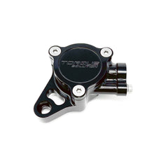 Torque Solution Billet Cam Sensor Housing (Black): Mitsubishi Evolution 4/5/6/7/8 | TS-EV-604BK