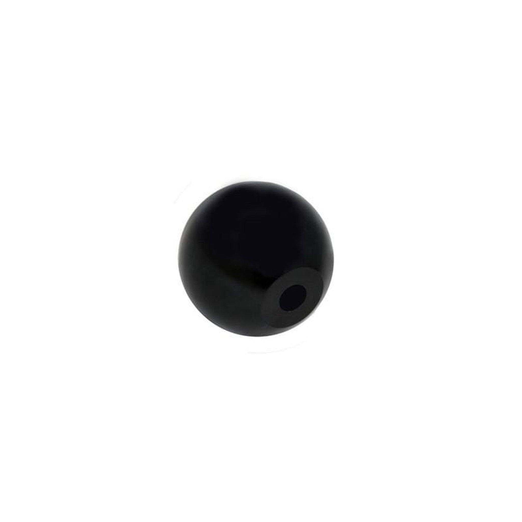 Torque Solution Billet Shift Knob Black 12x1.25 | TS-BSK-003B