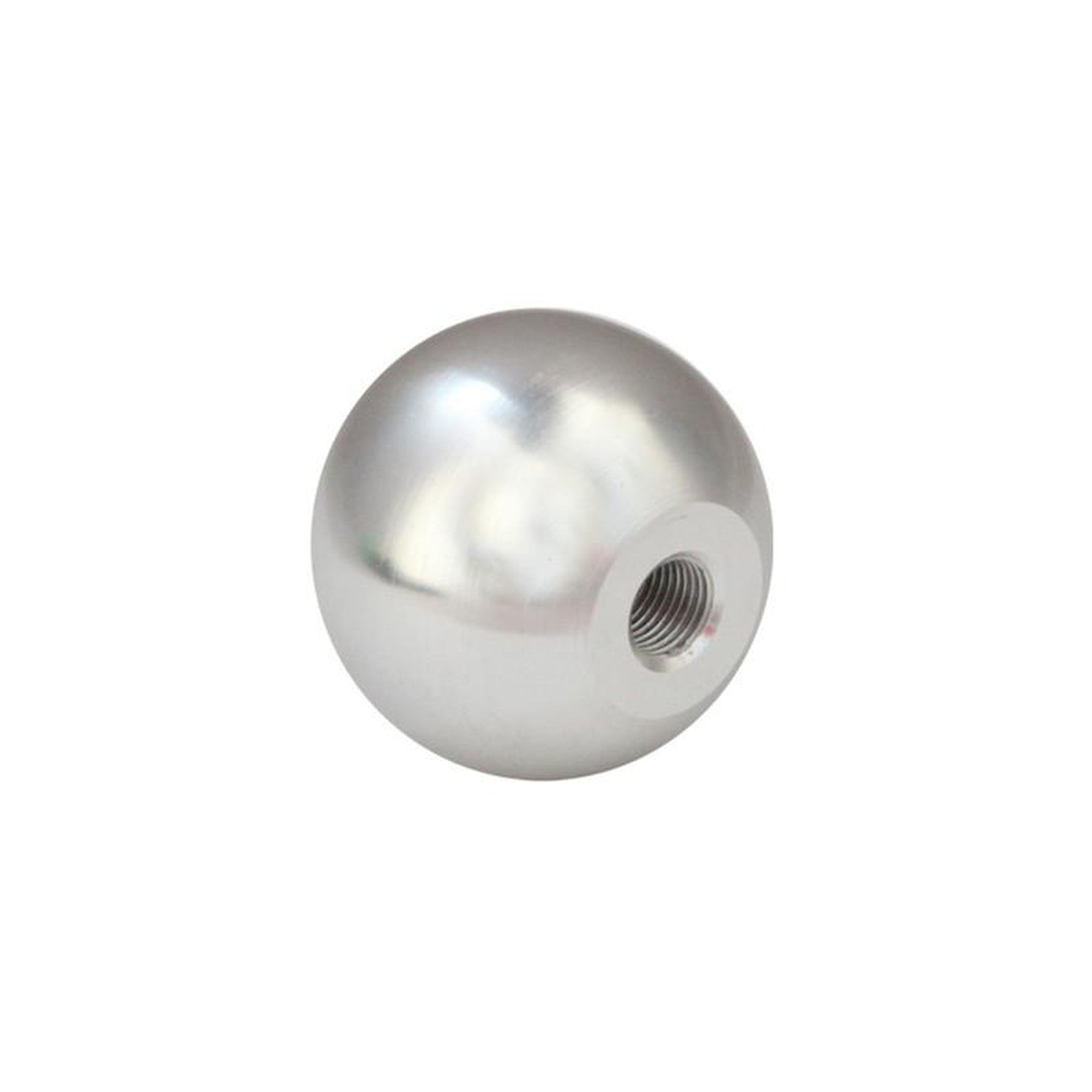 Torque Solution Billet Shift Knob Silver 12x1.25 | TS-BSK-003S