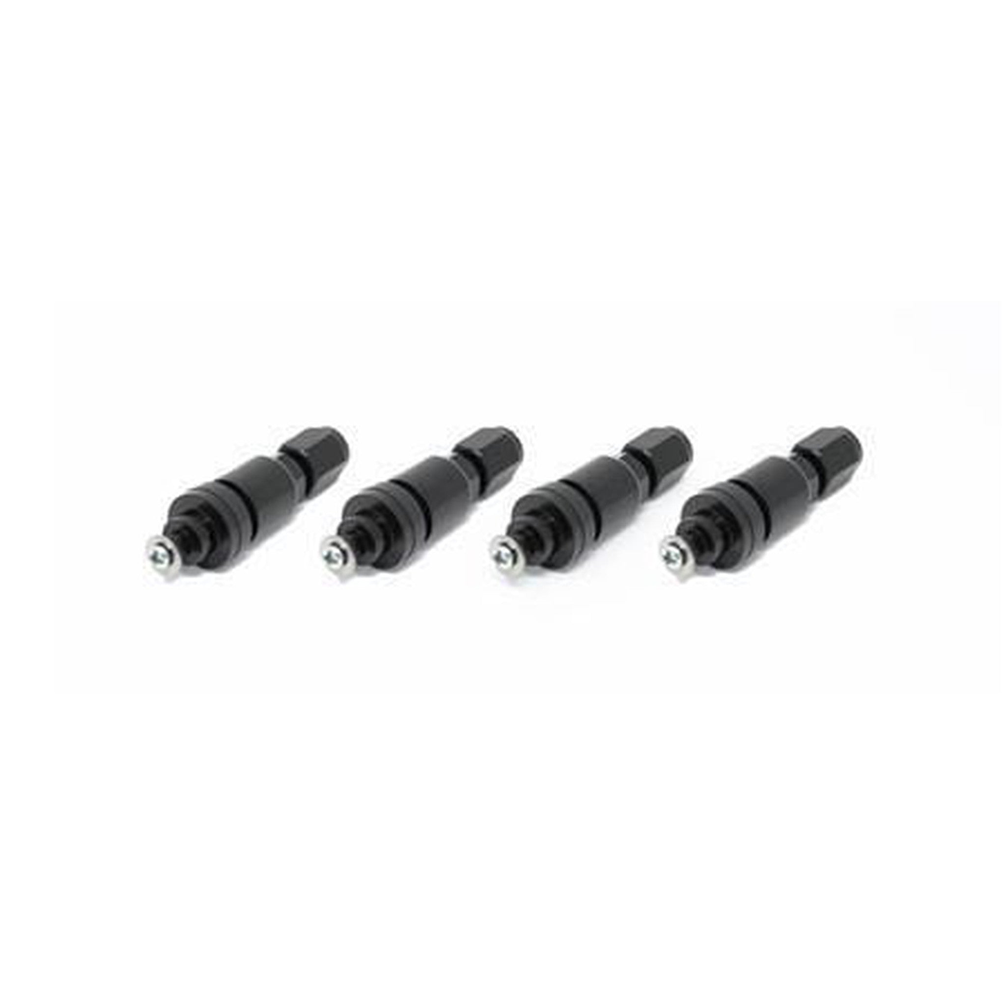 Torque Solution Billet TPMS Valve Stem Kit Black Subaru WRX / STI 2008-2021 | TS-SU-558BK-4