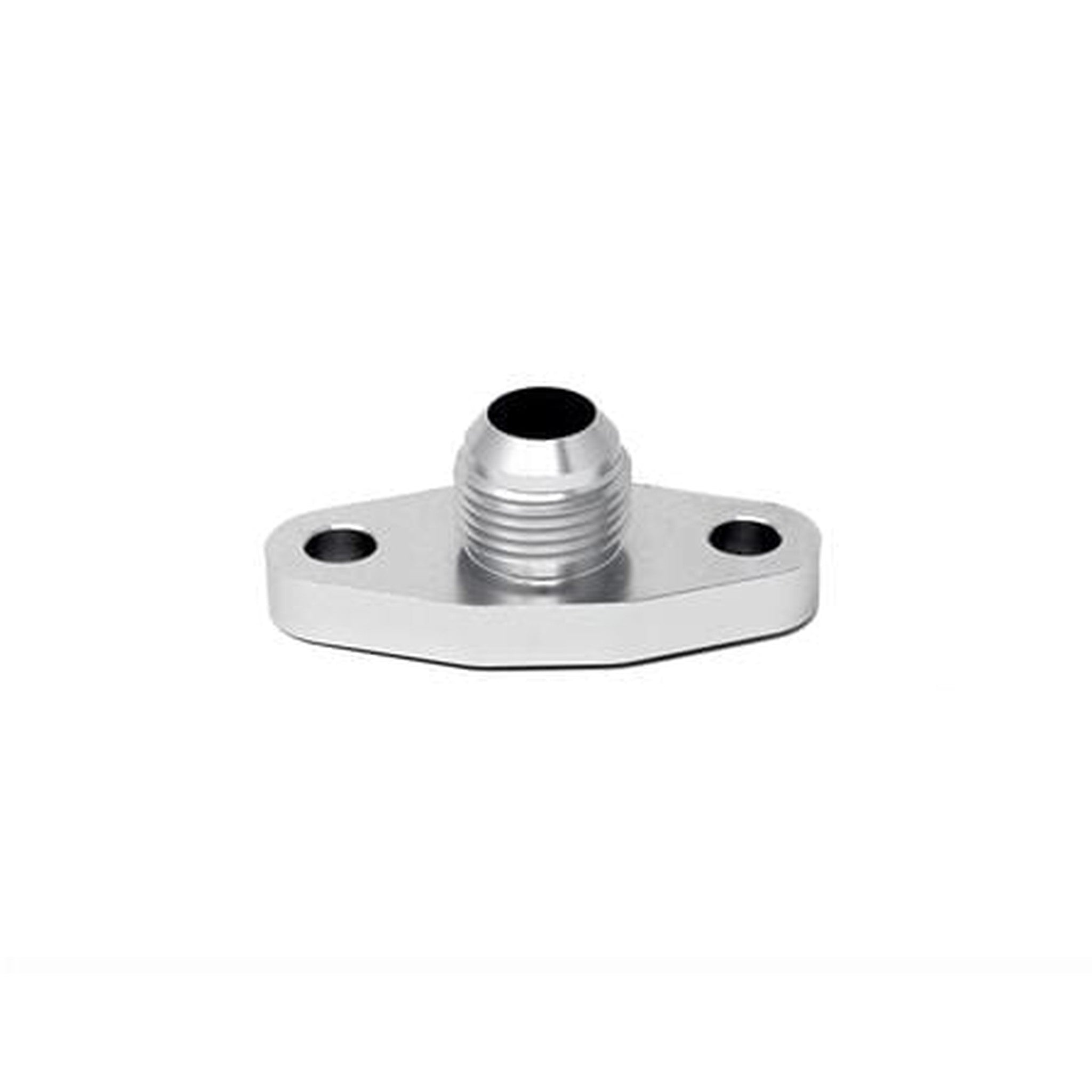Torque Solution Port Matched Oil Drain Flange: 10AN for T3 T4 T6 Small / Mid Frame Turbos | TS-UNI-628