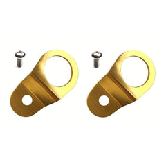 Torque Solution Radiator Mount Combo with Inserts Gold Mitsubishi Evolution 8 / 9 2003-2006 | TS-EV-012IC