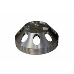 Torque Solution Silver Lightweight Water Pump Pulley Hyundai Genesis Coupe 3.8 2010-2015 | TS-GEN-003S