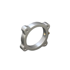 Torque Solution Throttle Body Spacer Silver Hyundai Genesis V6 3.8L 2013+ | TS-TBS-021