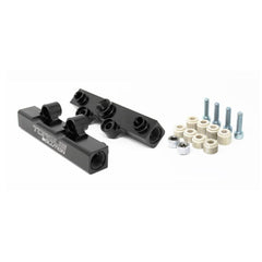 Torque Solution Top Feed Fuel Rails Black V2 Subaru WRX 02-14 / STI 07-20 / LGT 07-12 / FXT 06-13 | TS-SU-400BK.2