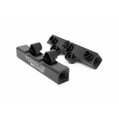 Torque Solution Top Feed Fuel Rails Black V2 Subaru WRX 02-14 / STI 07-20 / LGT 07-12 / FXT 06-13 | TS-SU-400BK.2