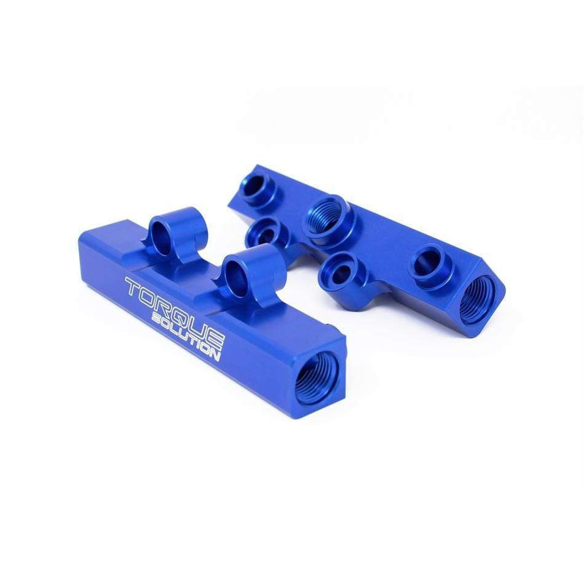 Torque Solution Top Feed Fuel Rails Blue V2 Subaru WRX 02-14 / STI 07-20 / LGT 07-12 / FXT 06-13 | TS-SU-400BU.2