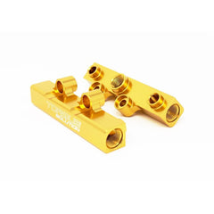 Torque Solution Top Feed Fuel Rails Gold V2 Subaru WRX 02-14 / STI 07-20 / LGT 07-12 / FXT 06-13 | TS-SU-400G.2