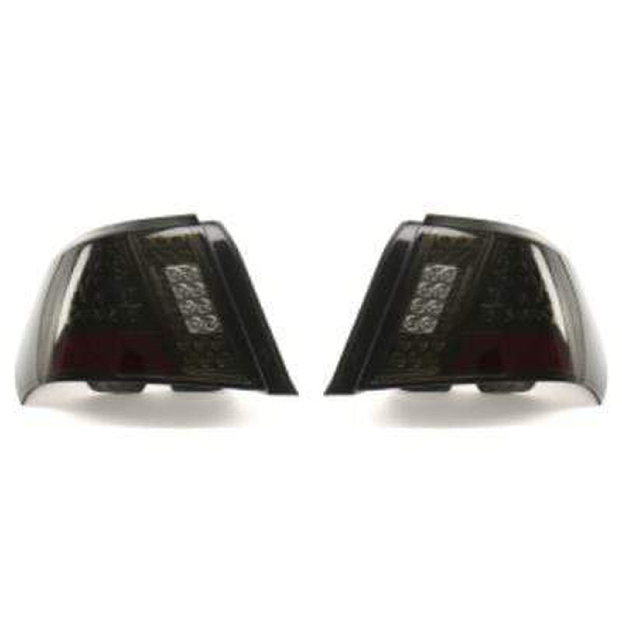 Valenti Jewel LED Tail Light Light Smoke Lens w/ Black Chrome Reflector Subaru WRX/STI Sedan 2008-2014