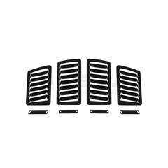 Verus Small and Large Slanted Hood Louvers Black Subaru BRZ / Toyota GT86 2013-2020 | A0065A-BLK