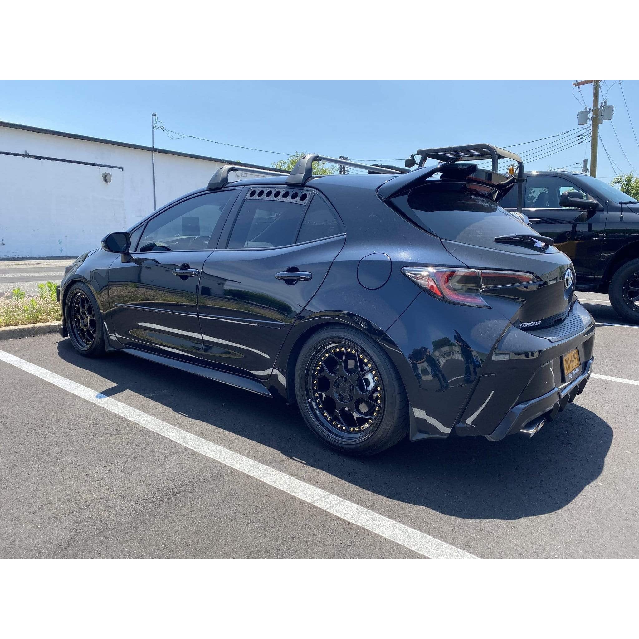Visual Autowerks Window Vents Rear Toyota Corolla Hatch 2019-2020