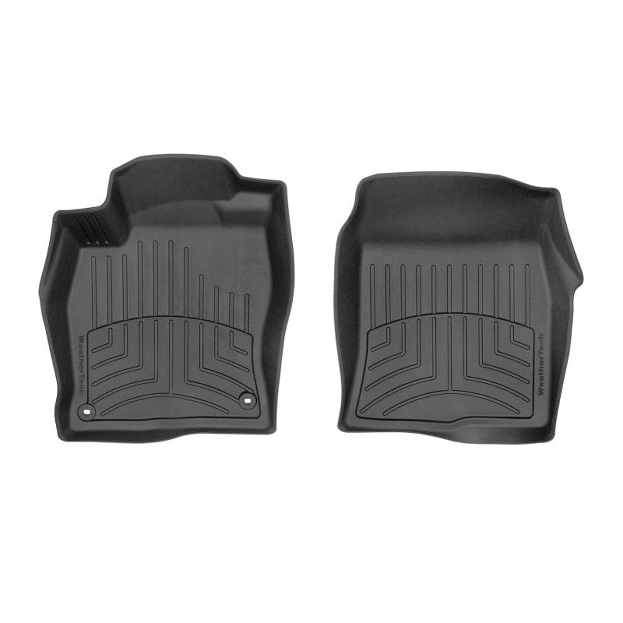 WeatherTech 2017-2020 Honda Civic Hatchback Front FloorLiner HP - Black | wet448841IM