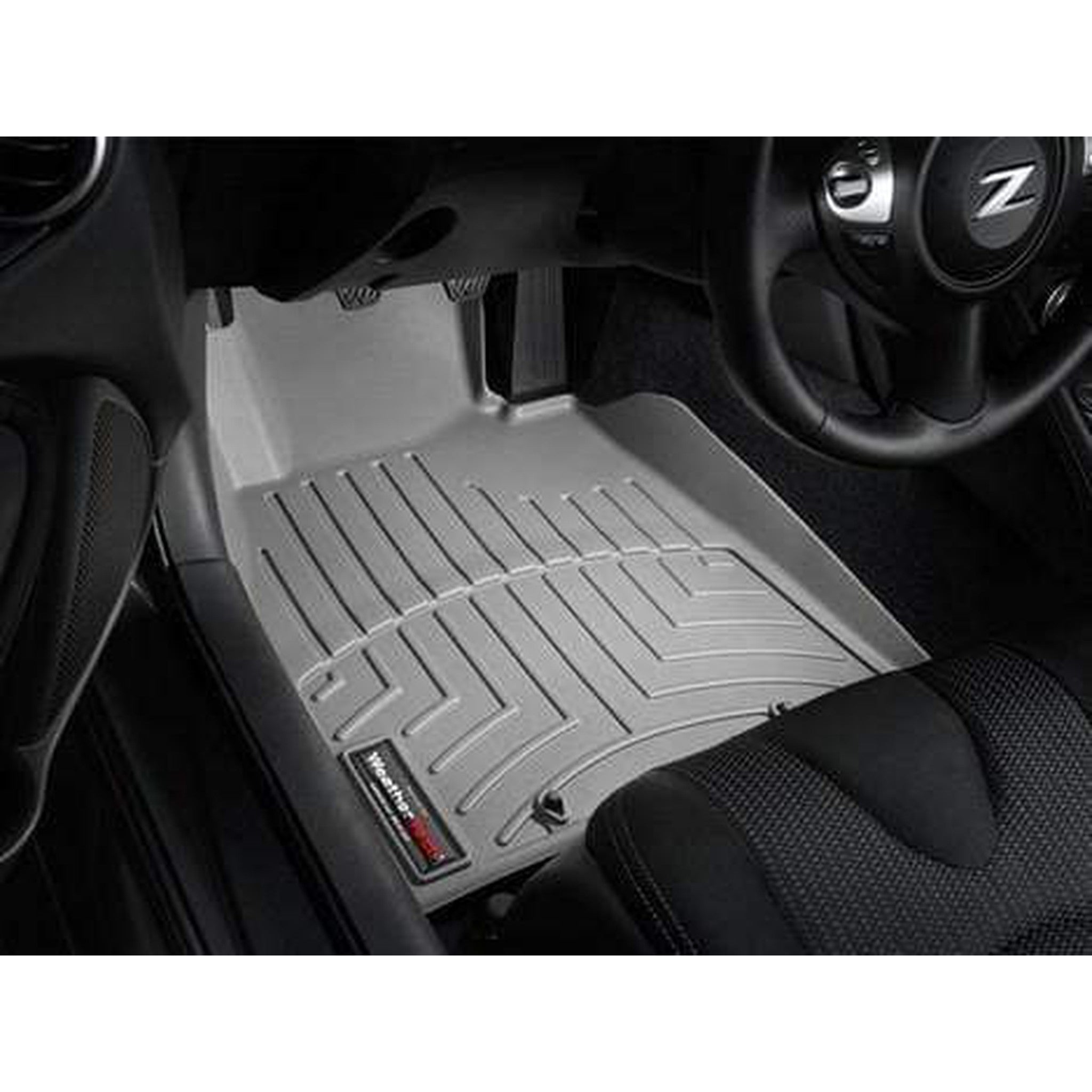 WeatherTech Front Floor Mats DigitalFit - Grey Nissan 370Z - 2010-2014
