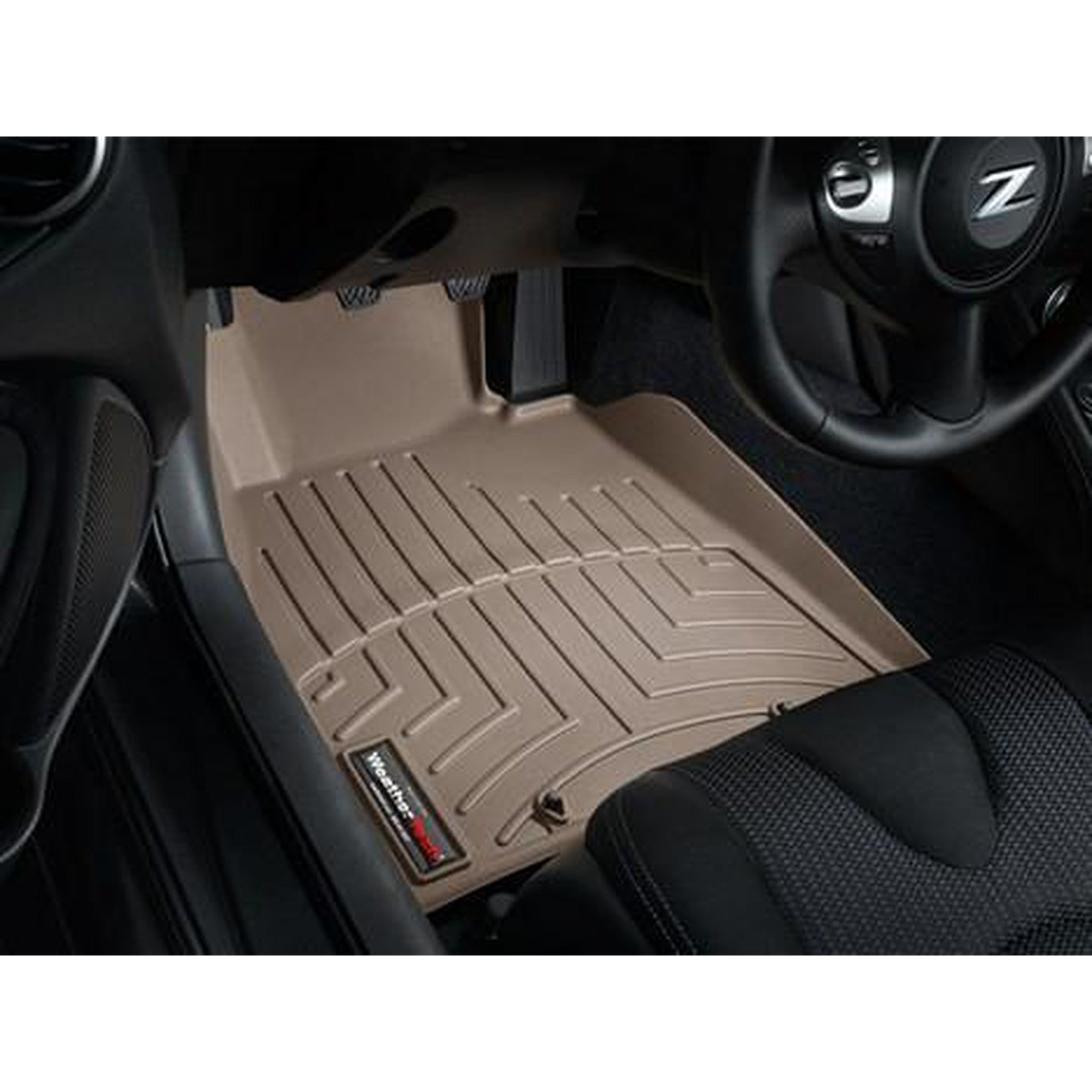 WeatherTech Front Floor Mats DigitalFit - Tan Nissan 370Z - 2010-2013