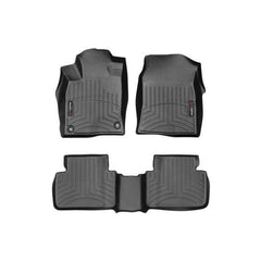 WeatherTech Front + Rear FloorLiner Kit Black Honda Civic Type R 2017-2021 | 44884-1-2