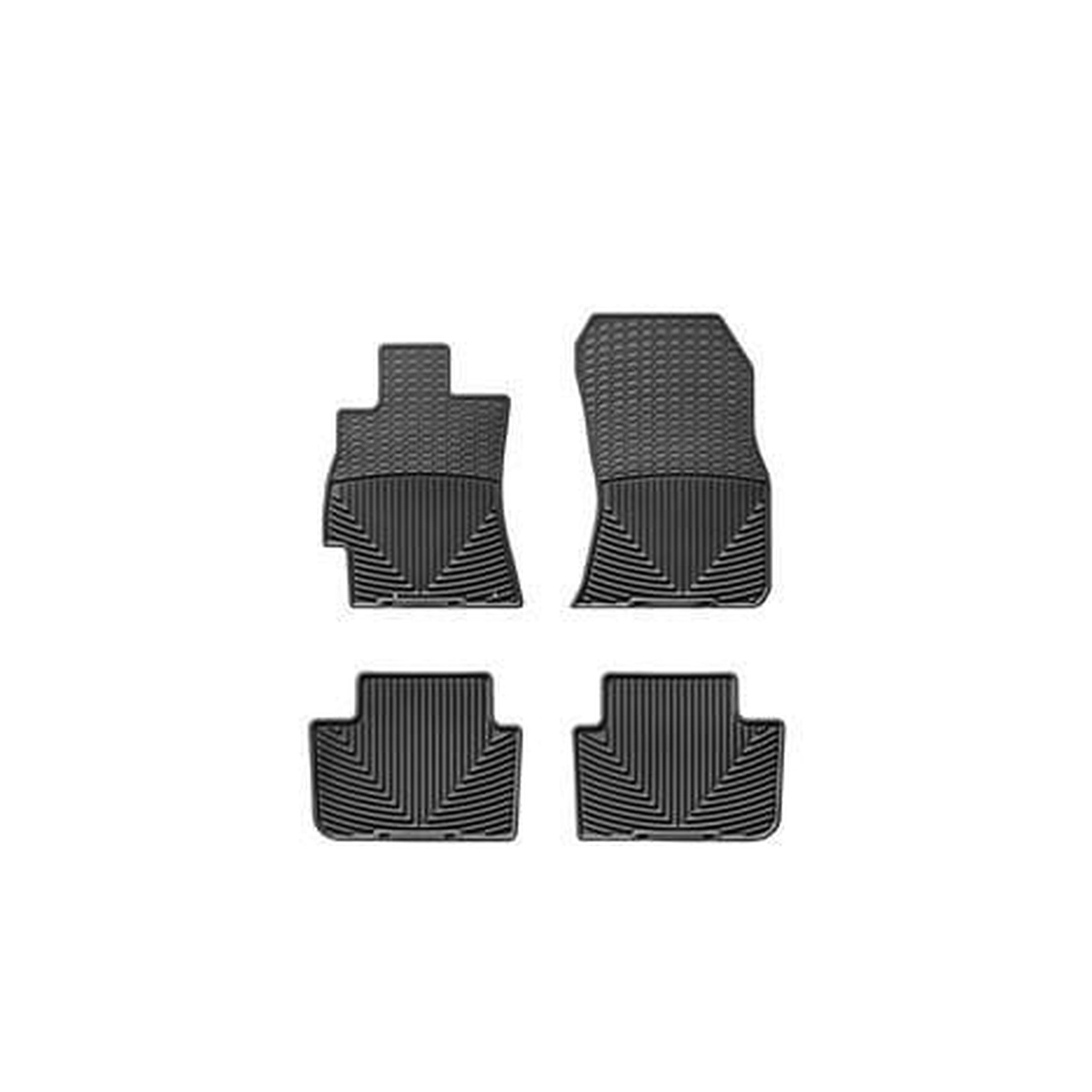WeatherTech Front and Rear Floor Mats All-Weather - Black Subaru Legacy / GT - 2010-2014